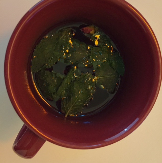 薄荷玫瑰花茶