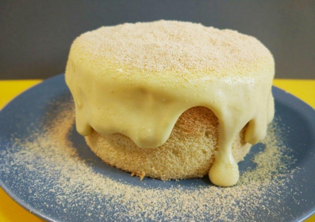 小橘子囍小橘子做的超好吃的豆乳爆浆蛋糕