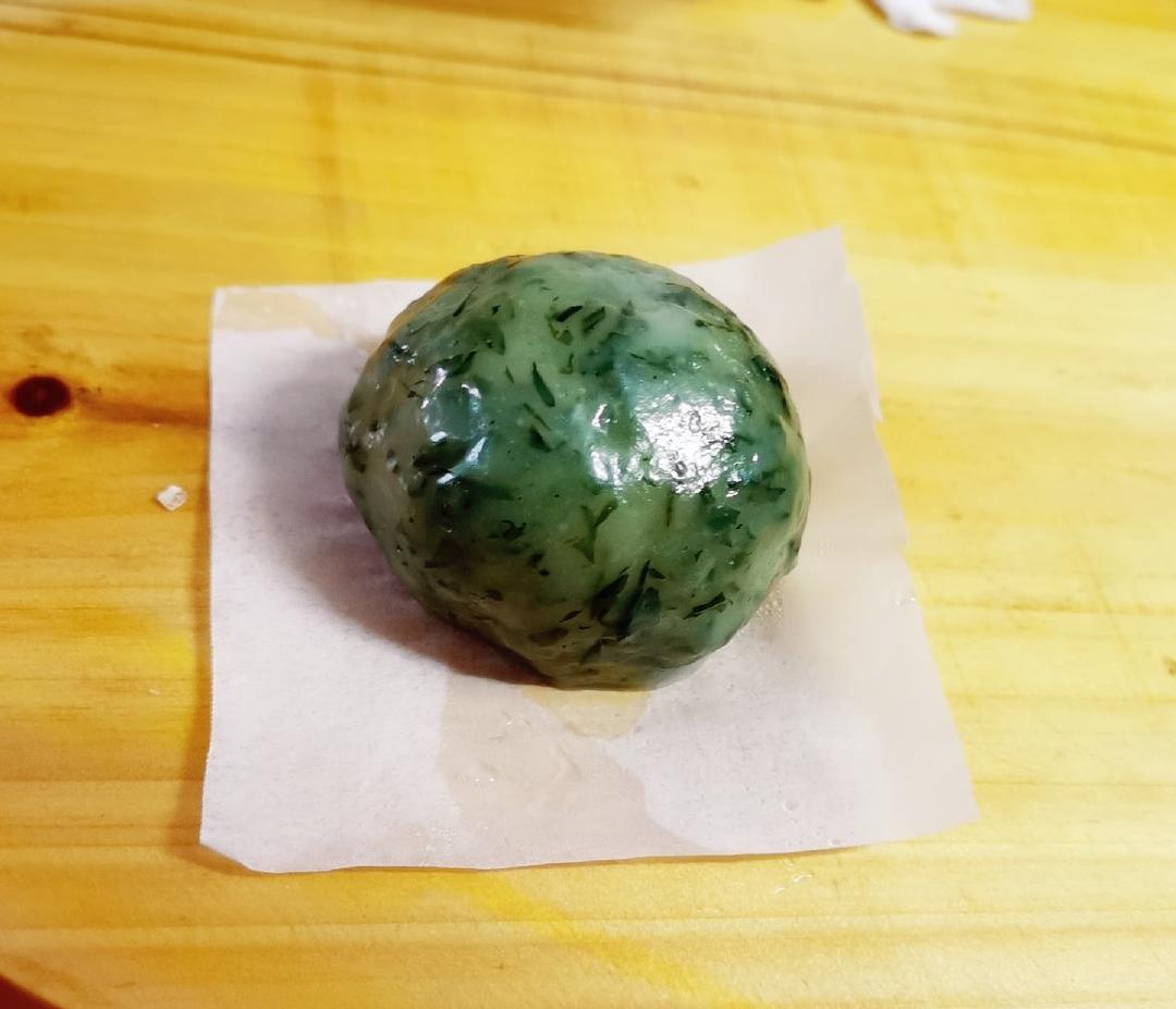 《Tinrry+》咸蛋黄肉松青团+红豆沙青团