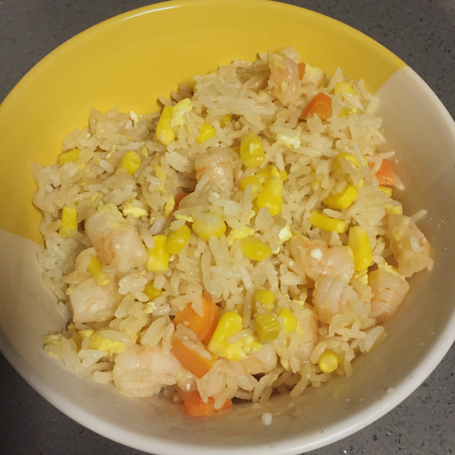 虾仁炒饭