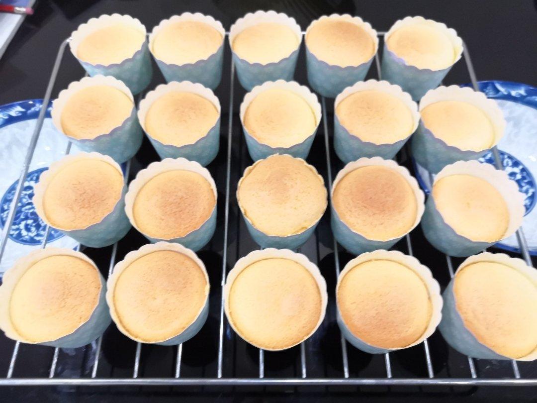 纸杯蛋糕 8寸戚风蛋糕的量