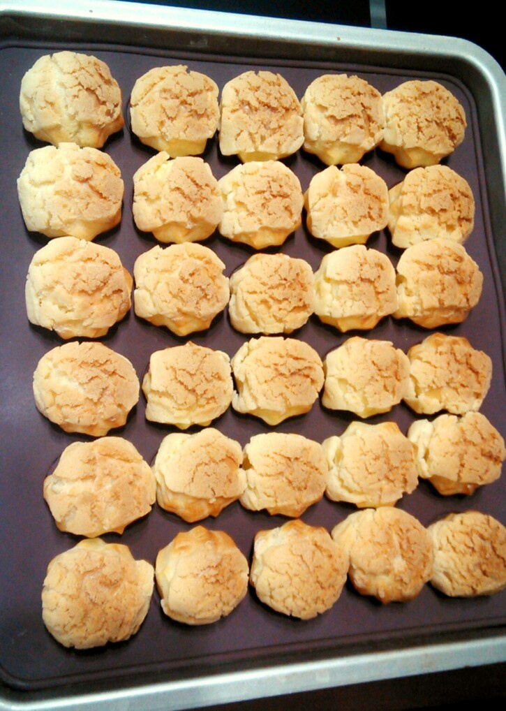 十分美味的酥皮泡芙