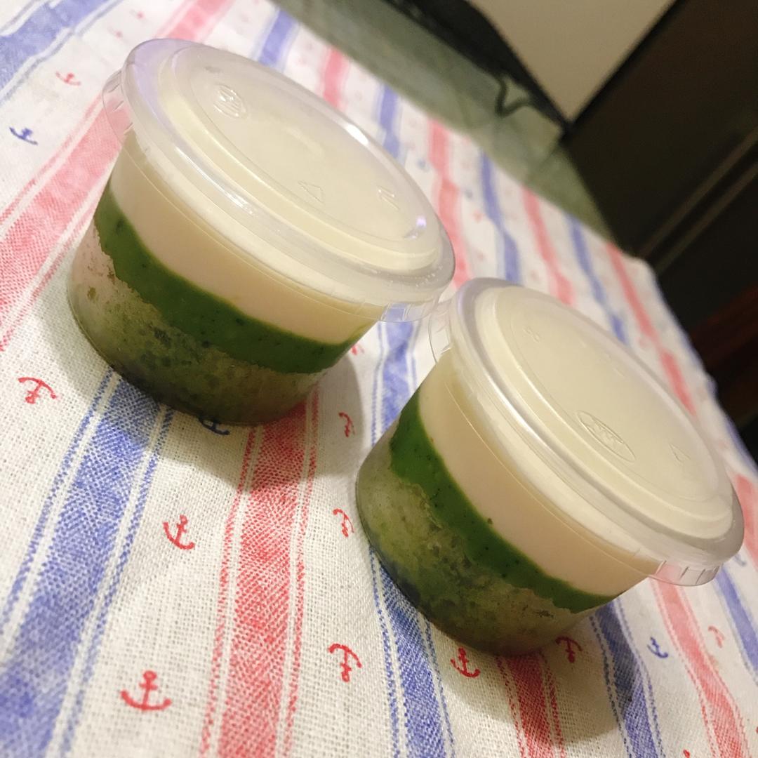 抹茶双层芝士蛋糕