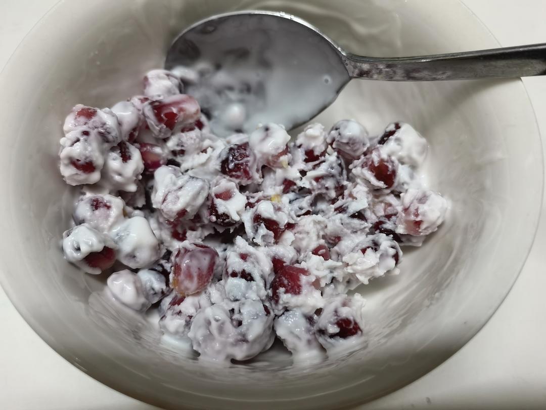 🌈酸奶加冻石榴口感一绝😍