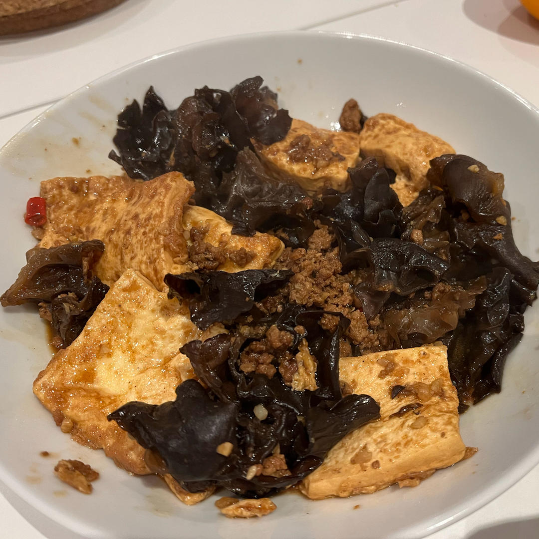 白菜豆腐煲
