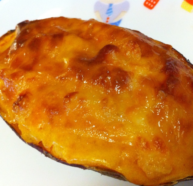 芝士奶油焗红薯