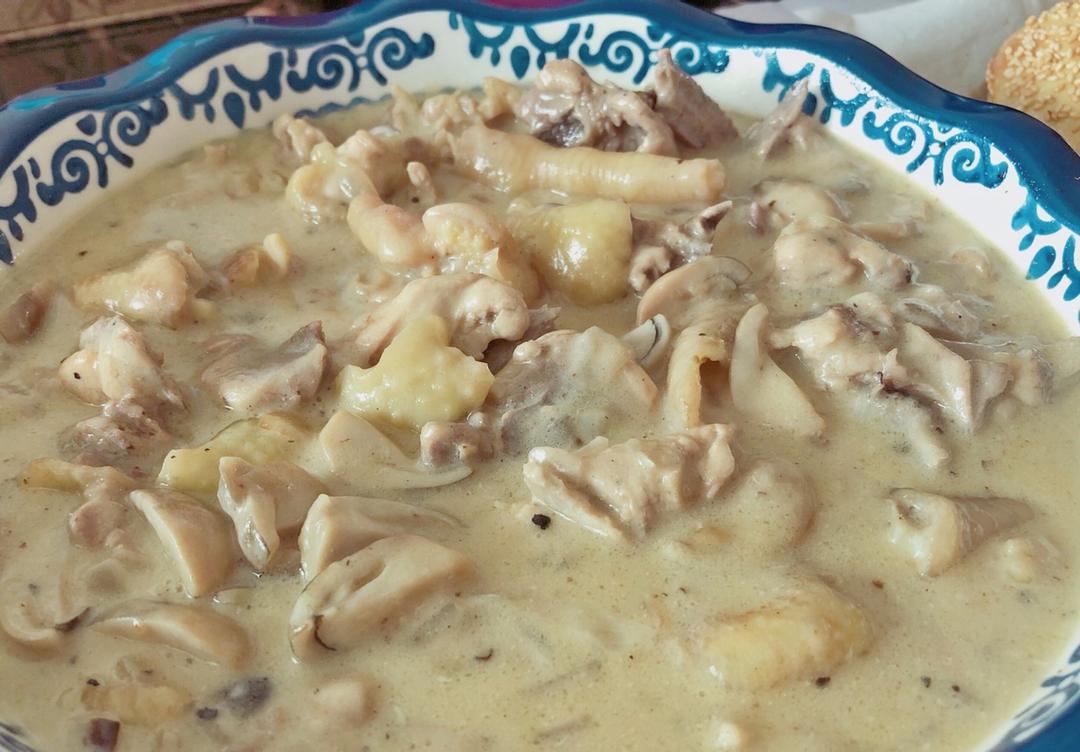 丝滑奶油蘑菇鸡