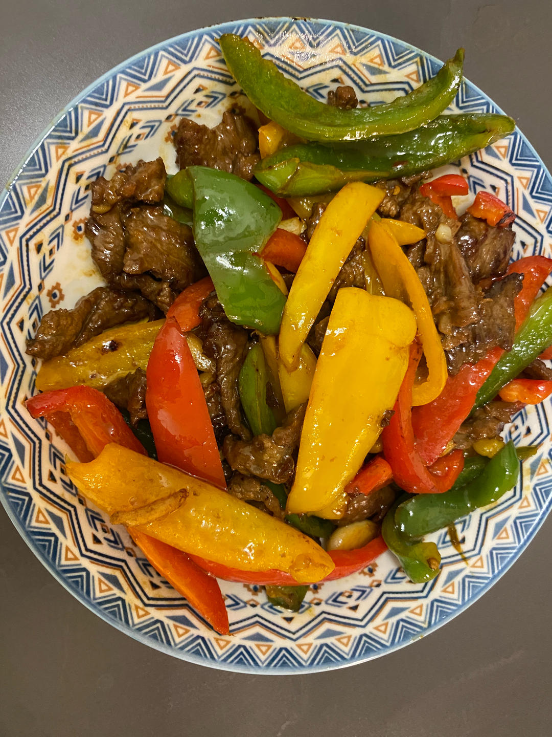 超简单的甜椒炒肉