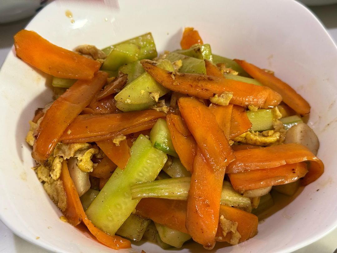 鸡蛋炒扇贝柱