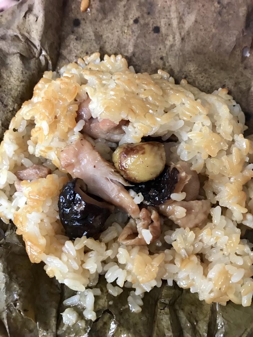 【视频食谱】经典早餐--荷香糯米鸡
