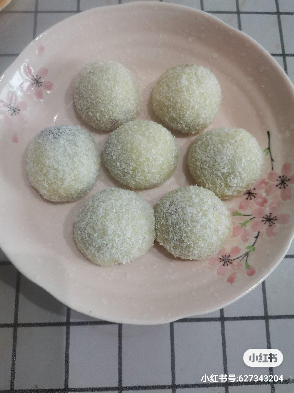 奶味浓郁的糯米糍冰淇淋