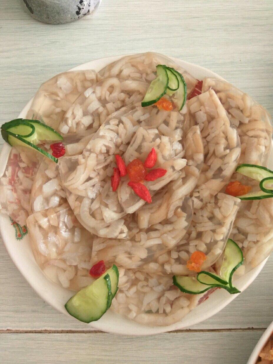 水晶肉皮冻