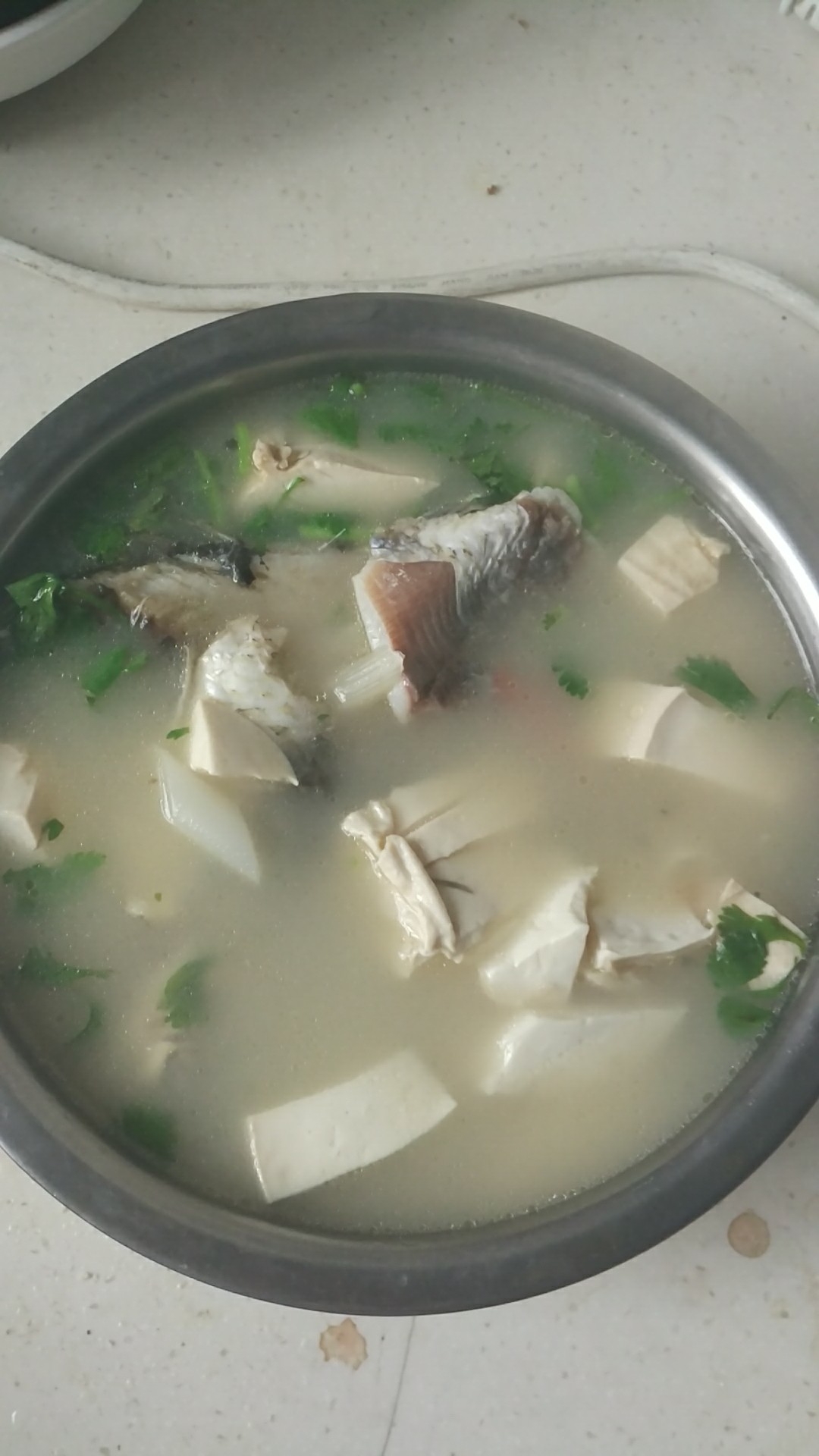鲫鱼炖豆腐汤的做法