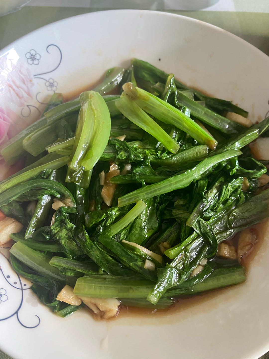 蒜蓉油麦菜（蚝油）