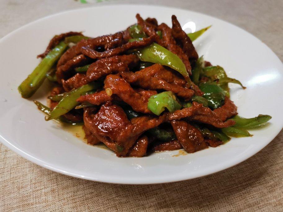 杭椒牛柳黑椒牛柳 终于找到炒出嫩牛肉的办法了 肉片肉丝都适用