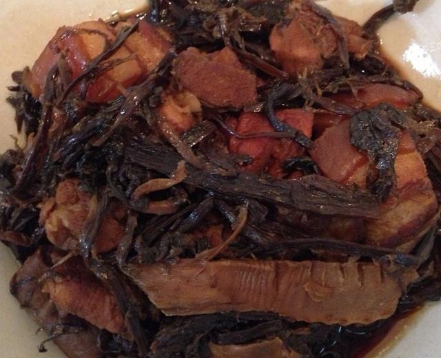 梅干菜扣排骨和肉的做法