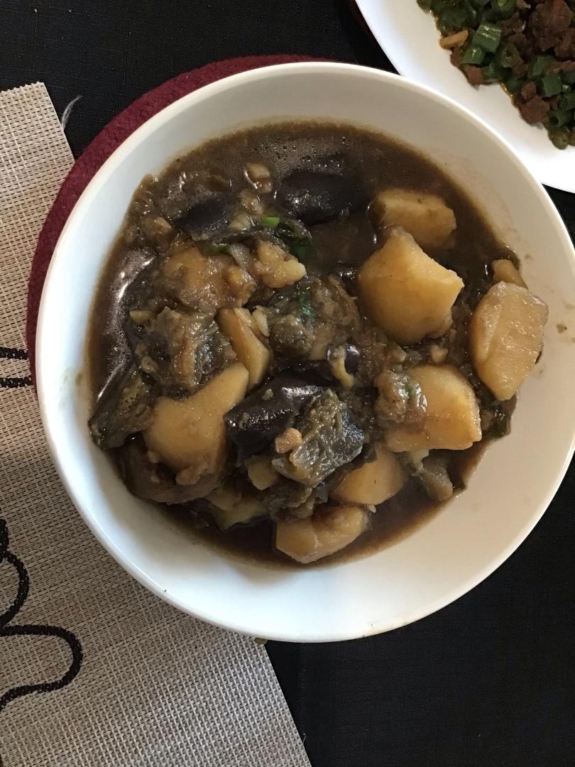 土豆炖茄子