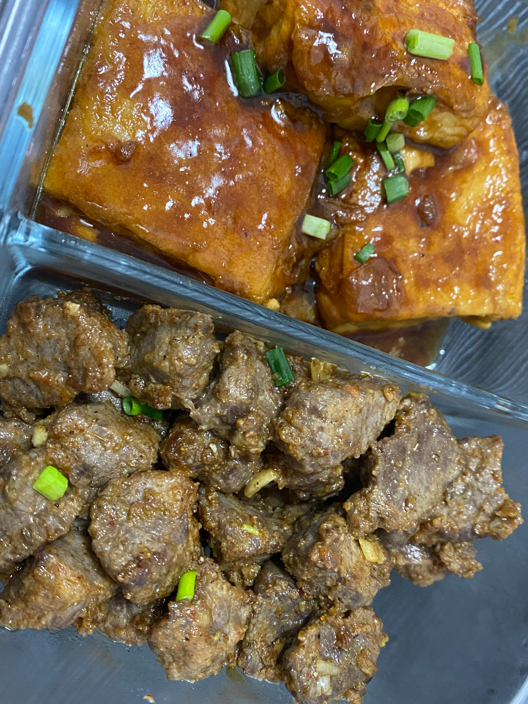 我做的蒜香孜然牛肉粒完爆烧烤店！！