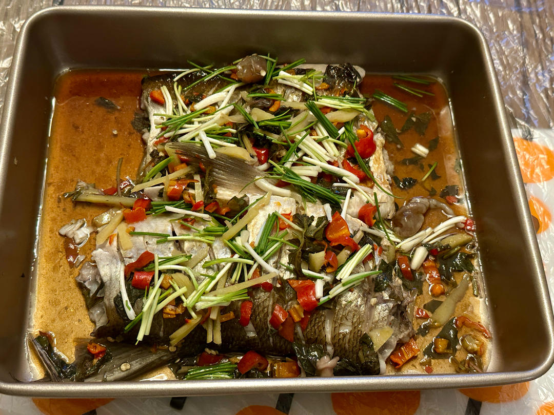 蒸白鱼（湖南口味最简单版）的做法
