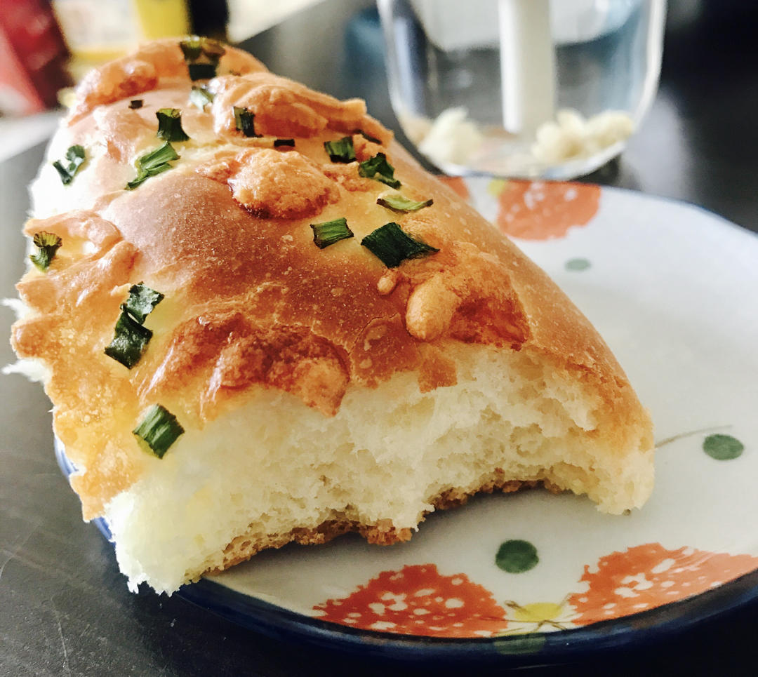 香葱芝士沙拉包！怎么会这么好吃！