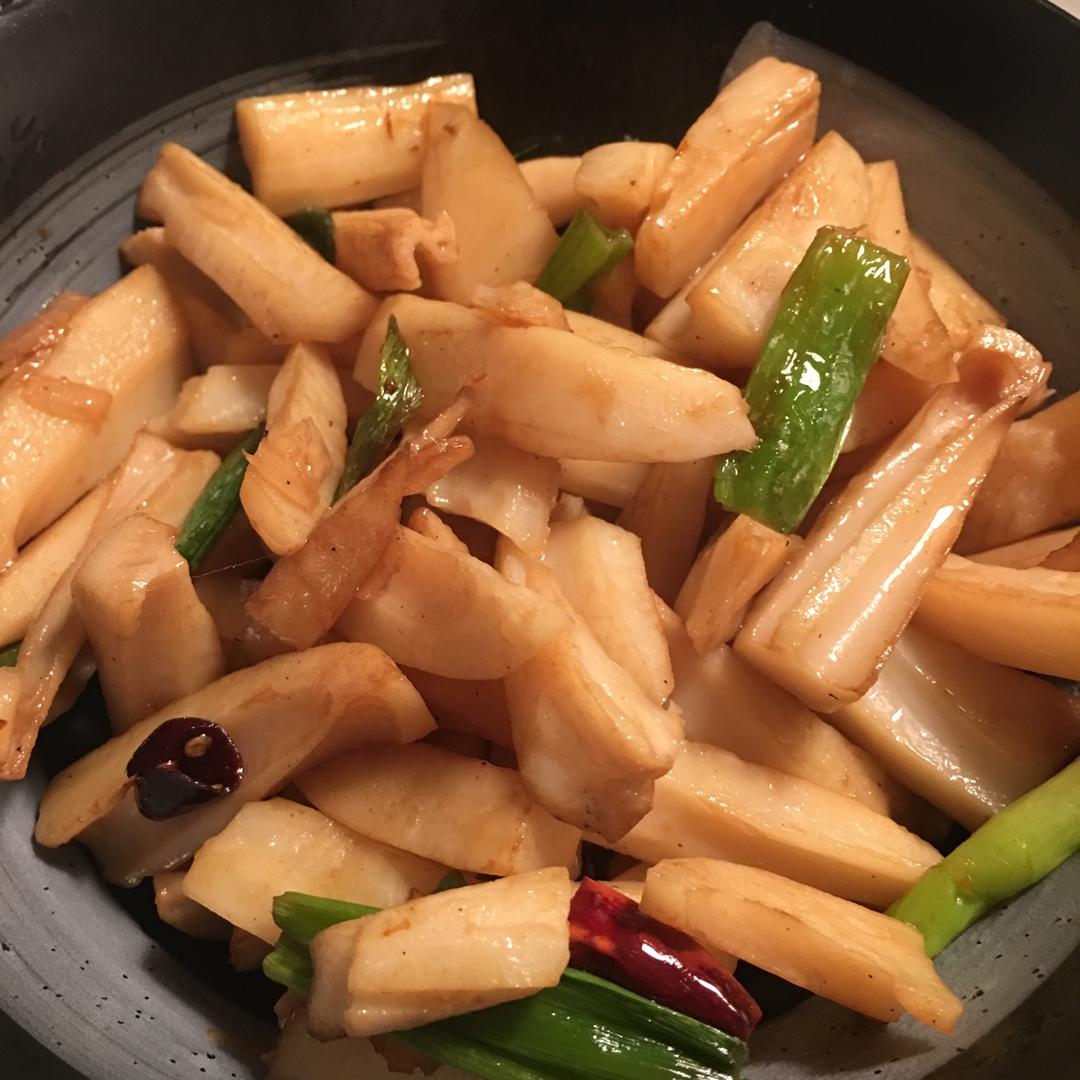 丘啊做的素炒藕条