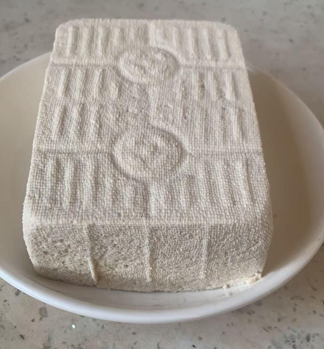 自制豆腐（白醋点豆腐）