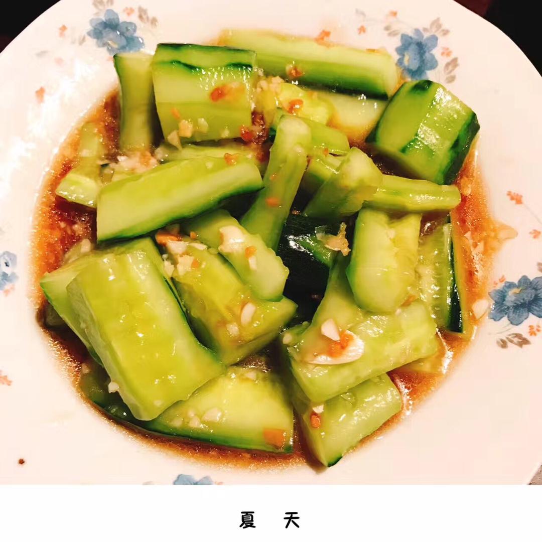 国民凉菜——拍黄瓜