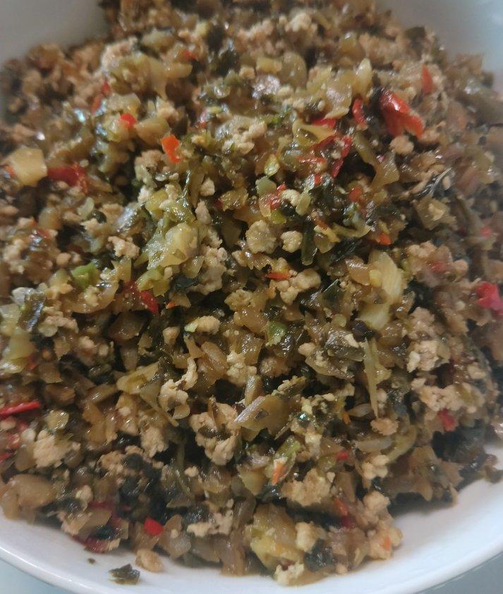 芽菜肉末