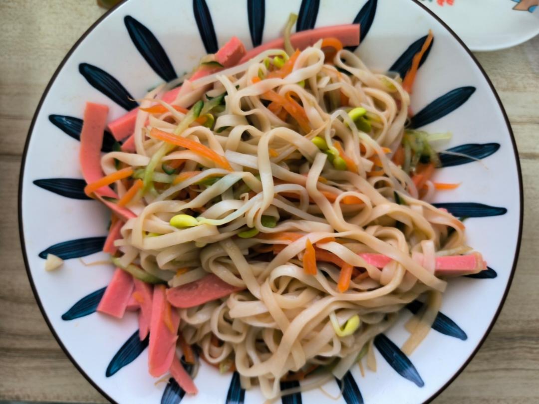 蒜香糖醋凉拌面