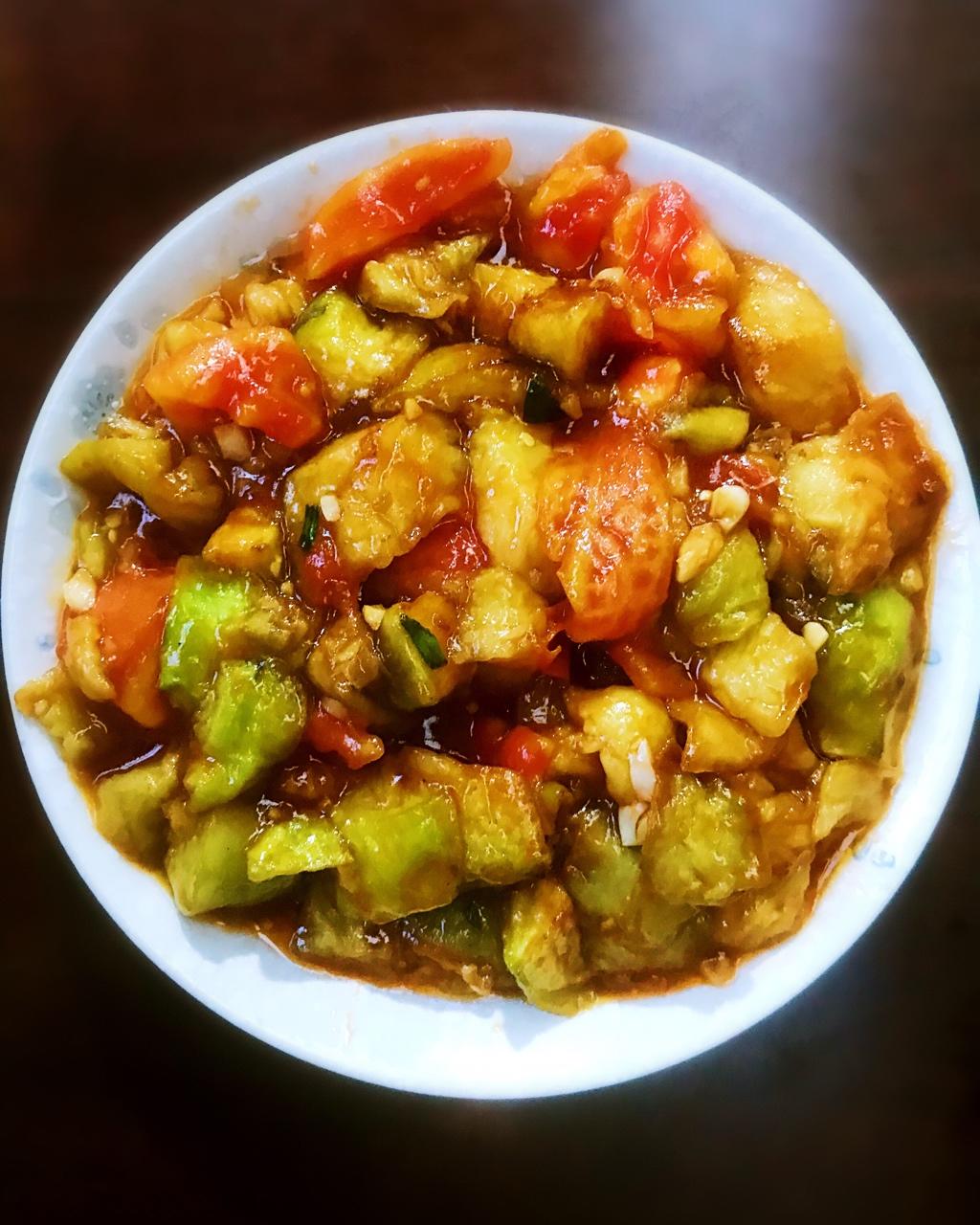 家常菜 烧茄子 乔小爱做的烧茄子