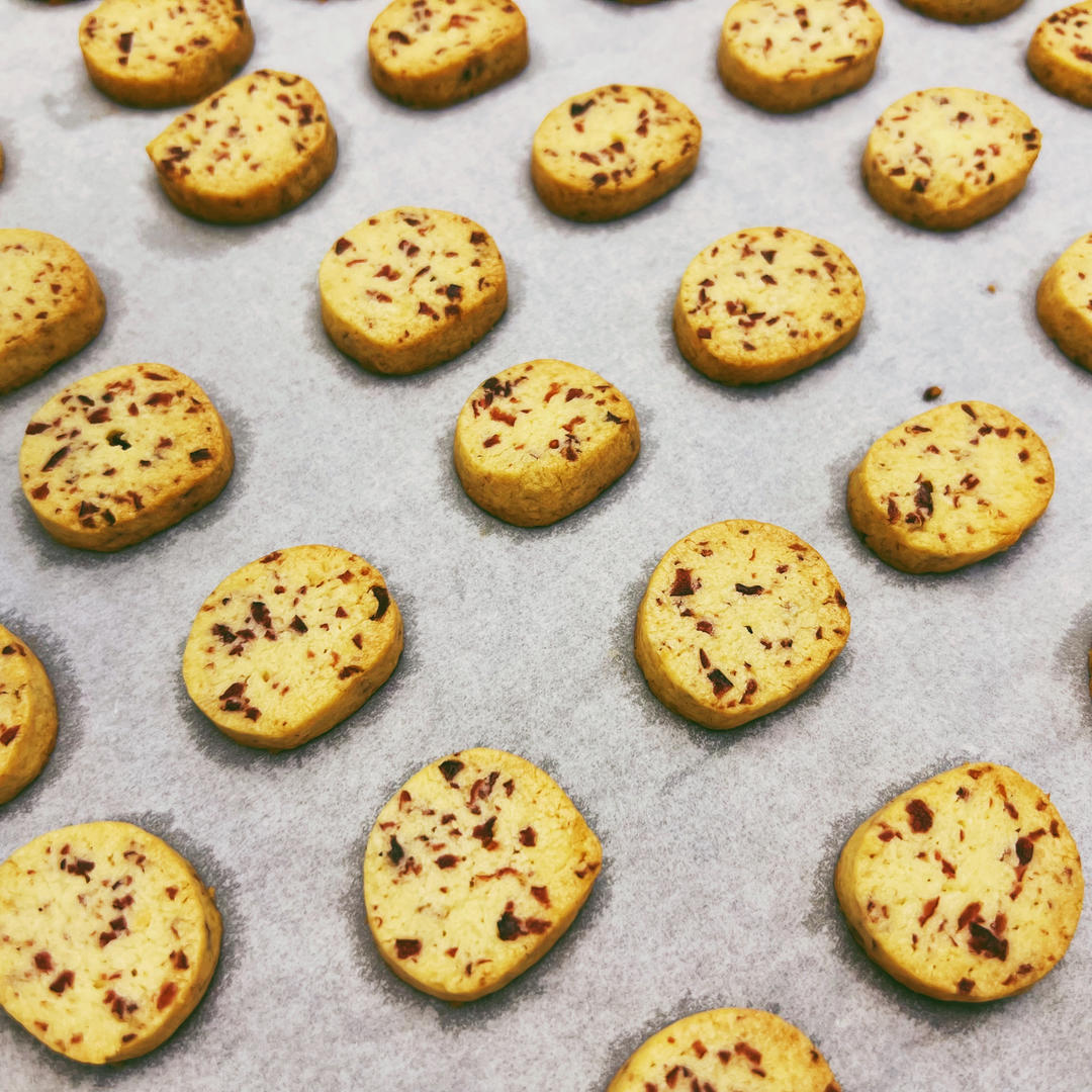 低糖少油版蔓越莓饼干