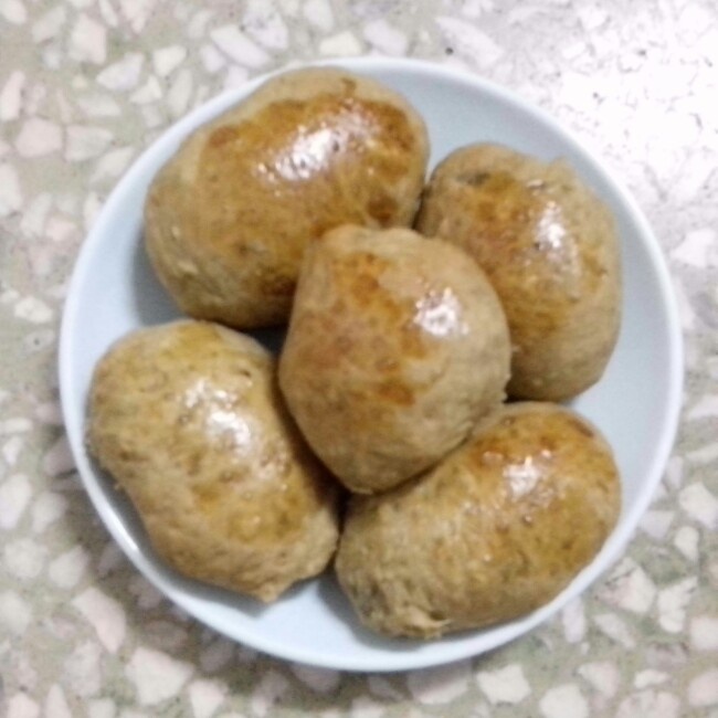 （冷藏中种③）无油抹茶餐包——24小时