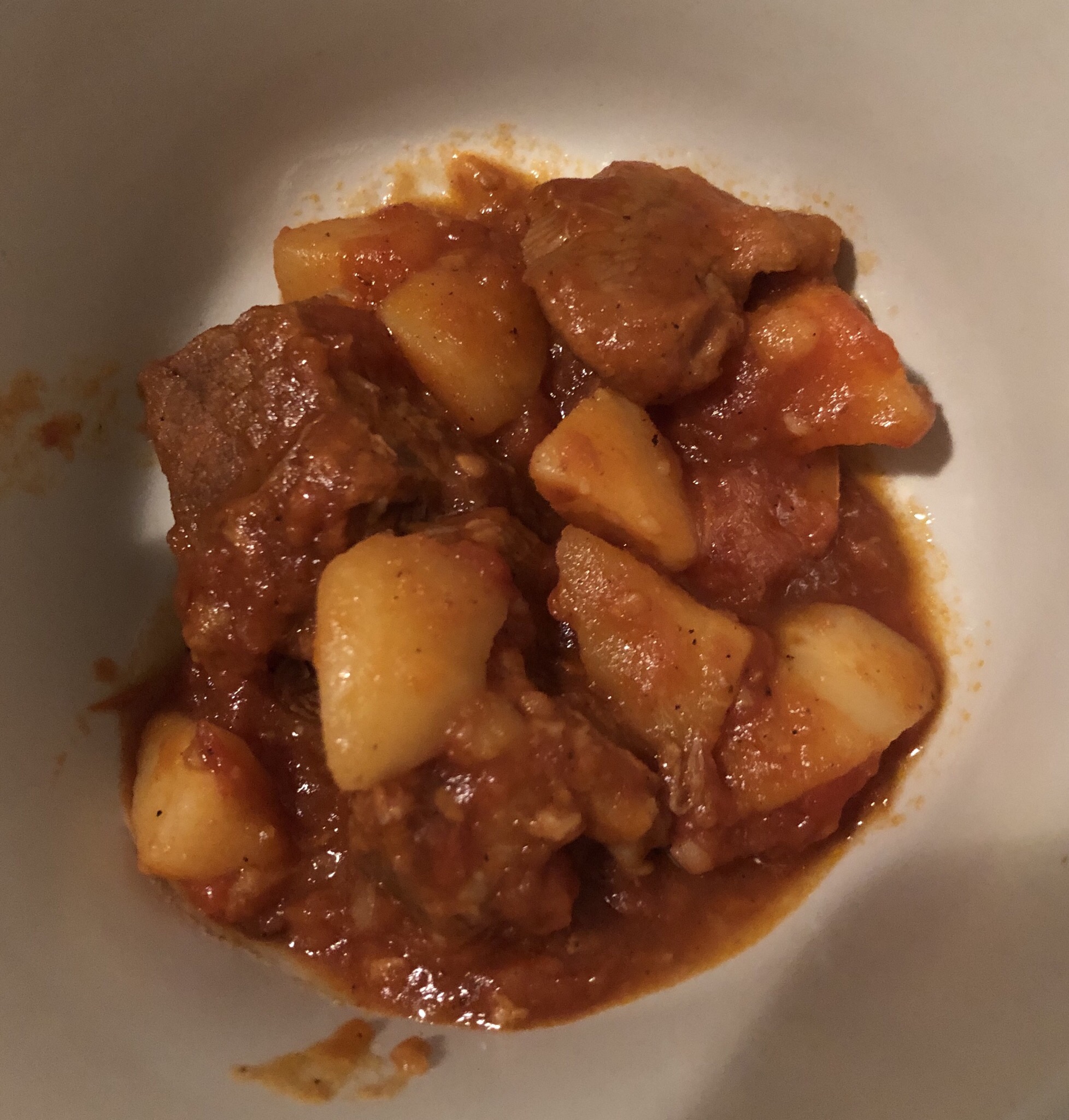 番茄土豆炖牛腩（铸铁锅）的做法
