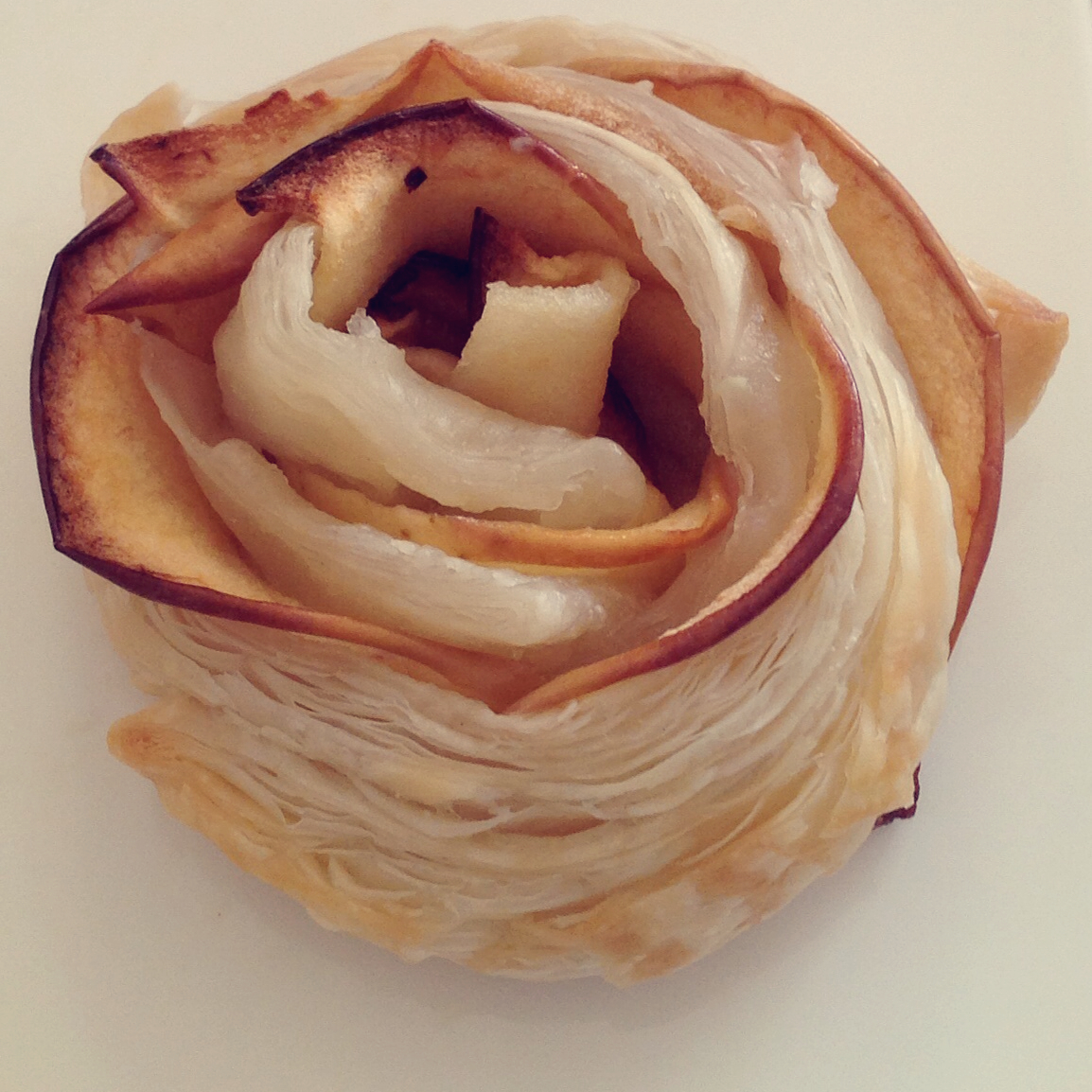 神德德做的玫瑰苹果卷