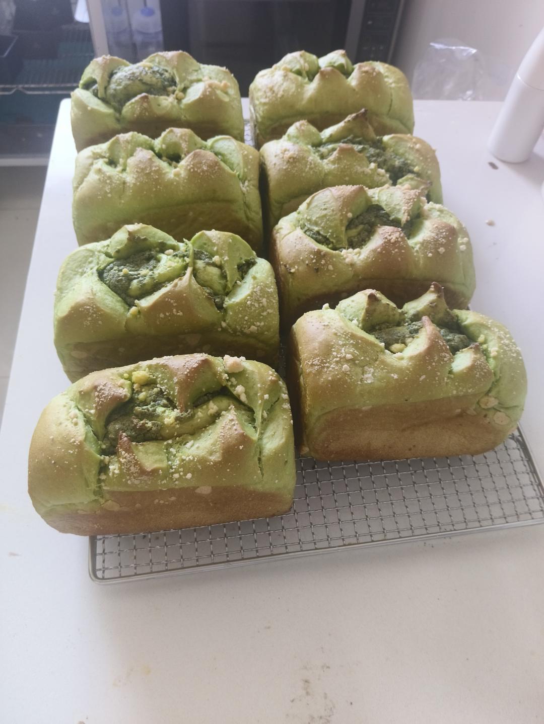 好好吃、好好吃的双倍开心果酱吐司