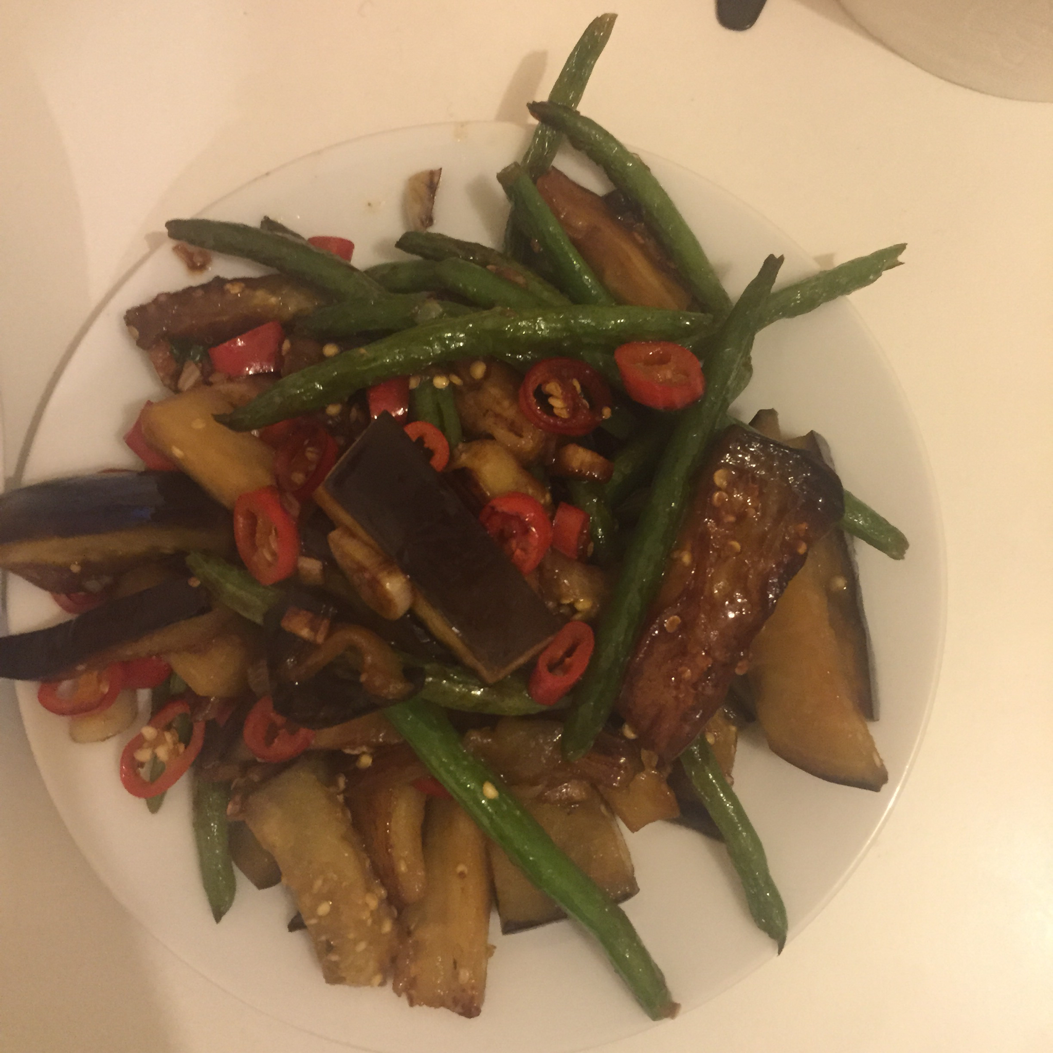 茄子豆角