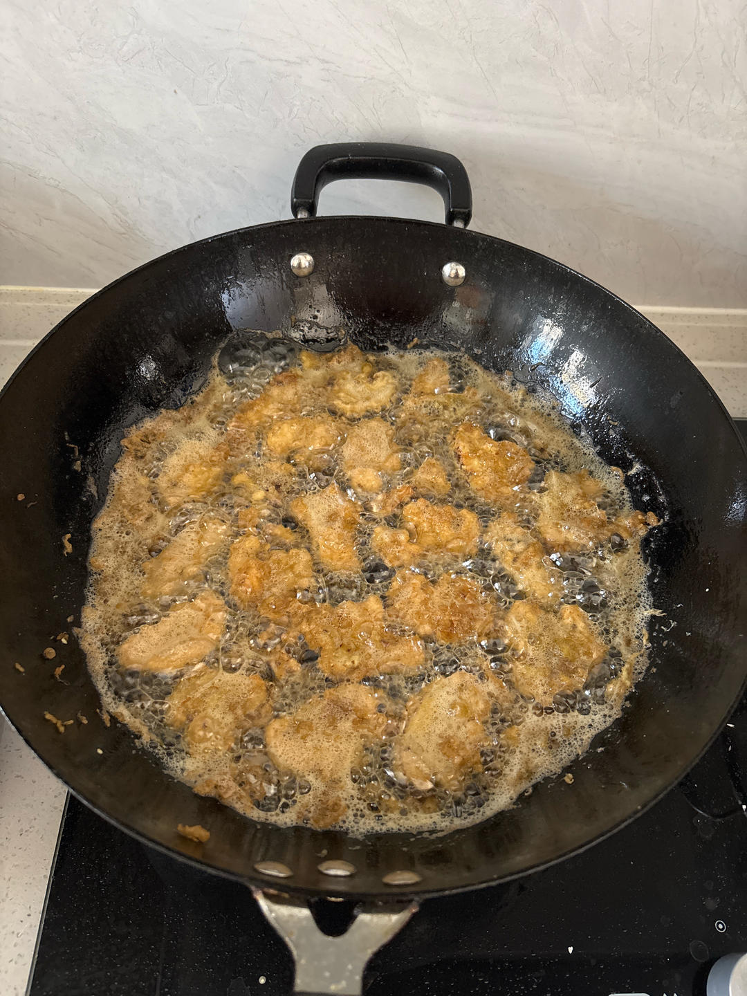 油炸香菇(金黄美味）