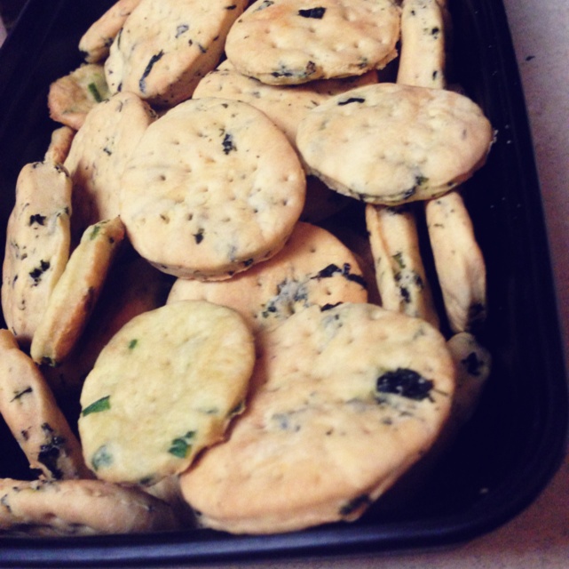 香葱苏打饼干