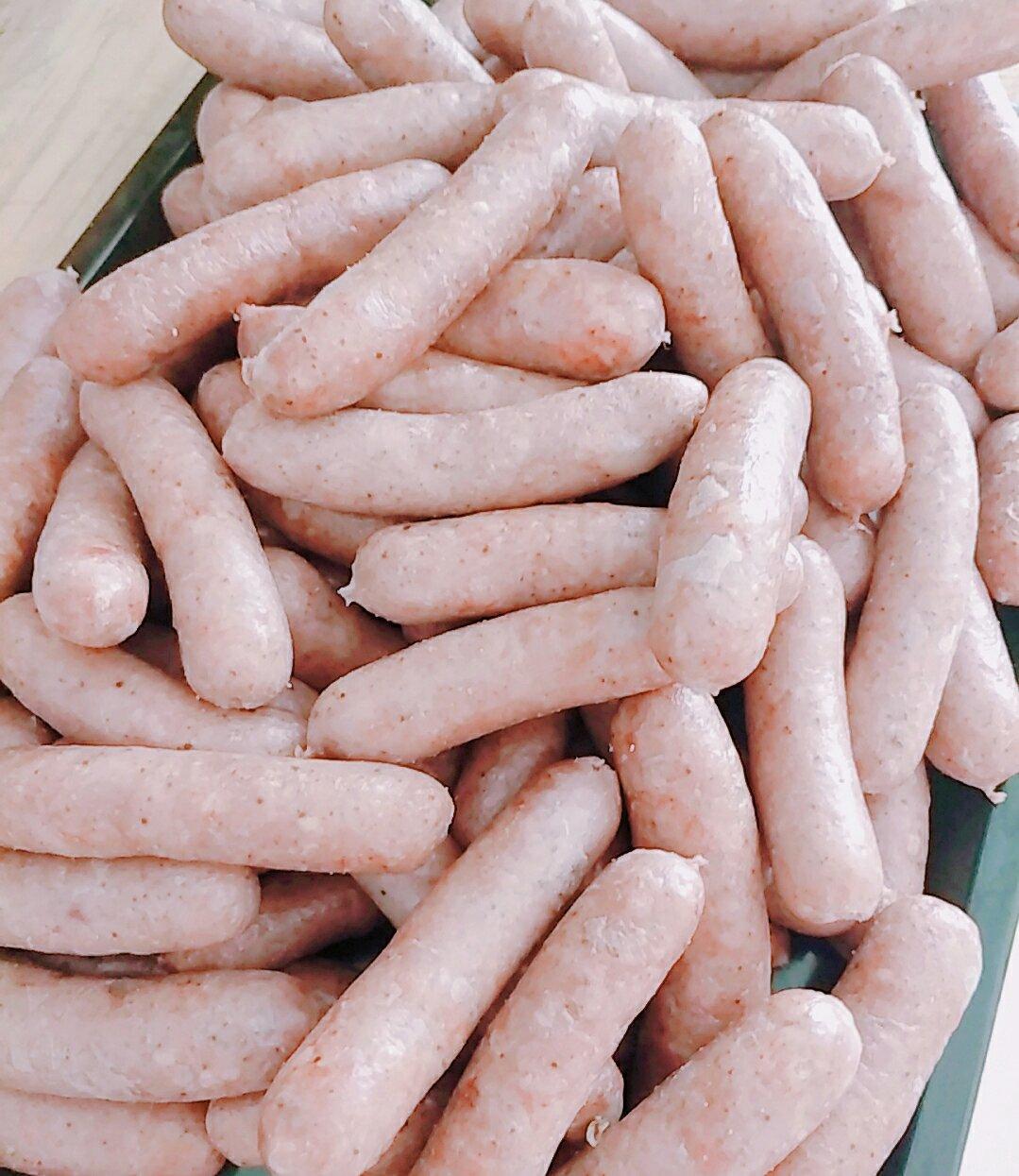 榴莲不留恋做的自制儿童肠 烤肠