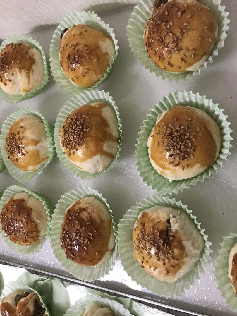 超级简单的豆沙酥
