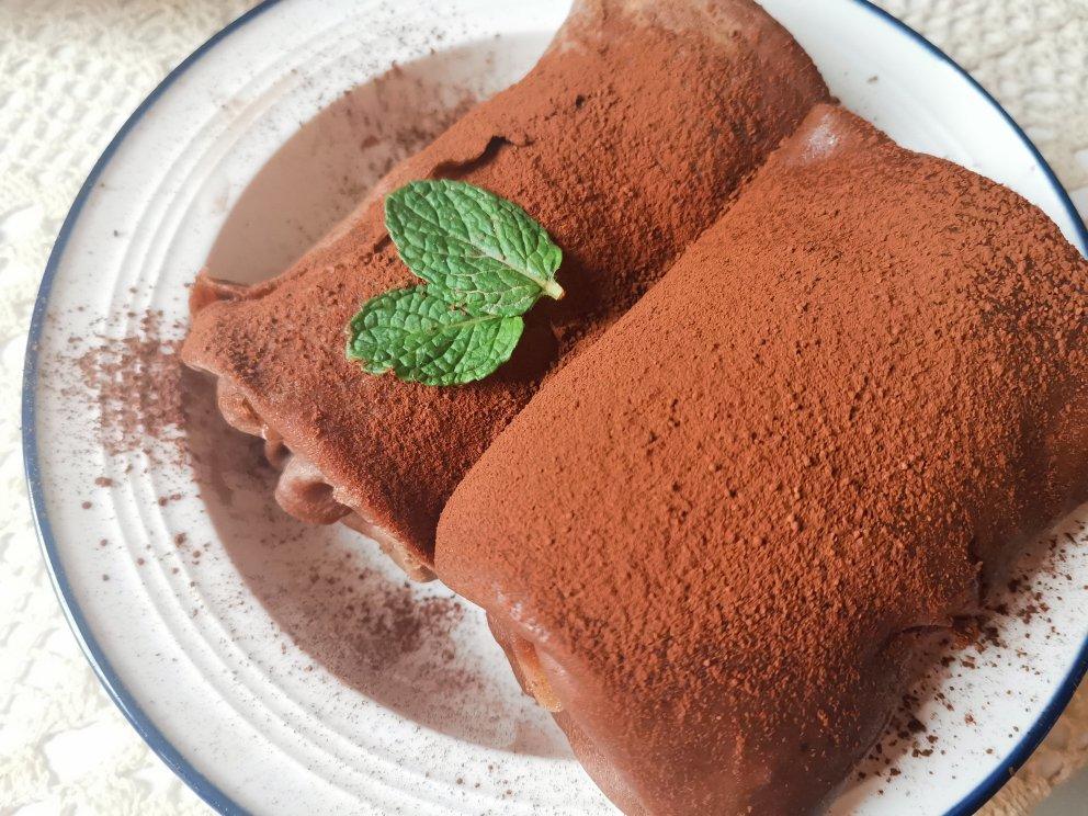 平底锅就能做的奥利奥可可毛巾卷