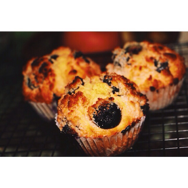 PH大师的金宝顶蓝莓马芬