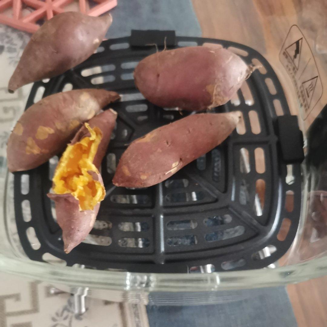 【糯唧唧的烤红薯】糖油四溢皮肉分离外糯里嫩吸溜着吃！