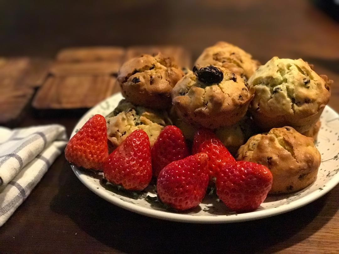 蓝莓玛芬蛋糕 Blueberry Muffin