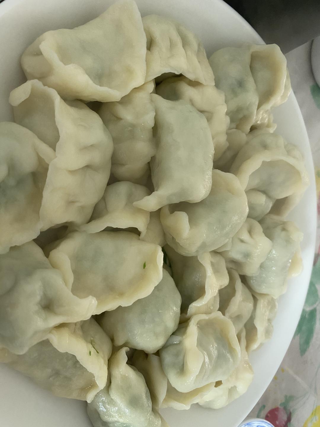 姥姥经常做的韭菜鸡蛋饺🥟的做法 步骤8