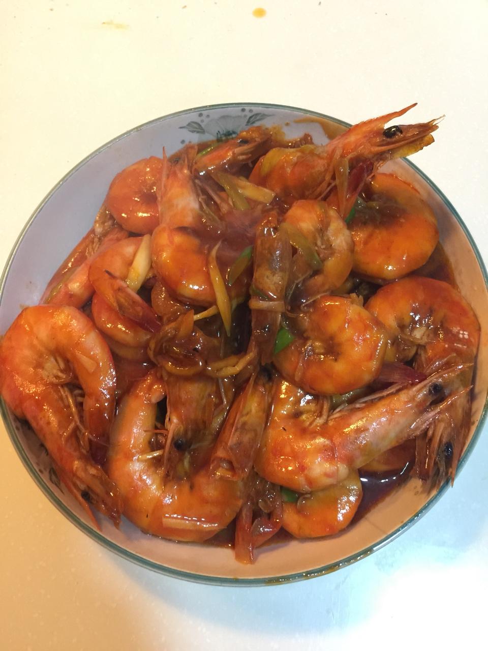 油焖大虾