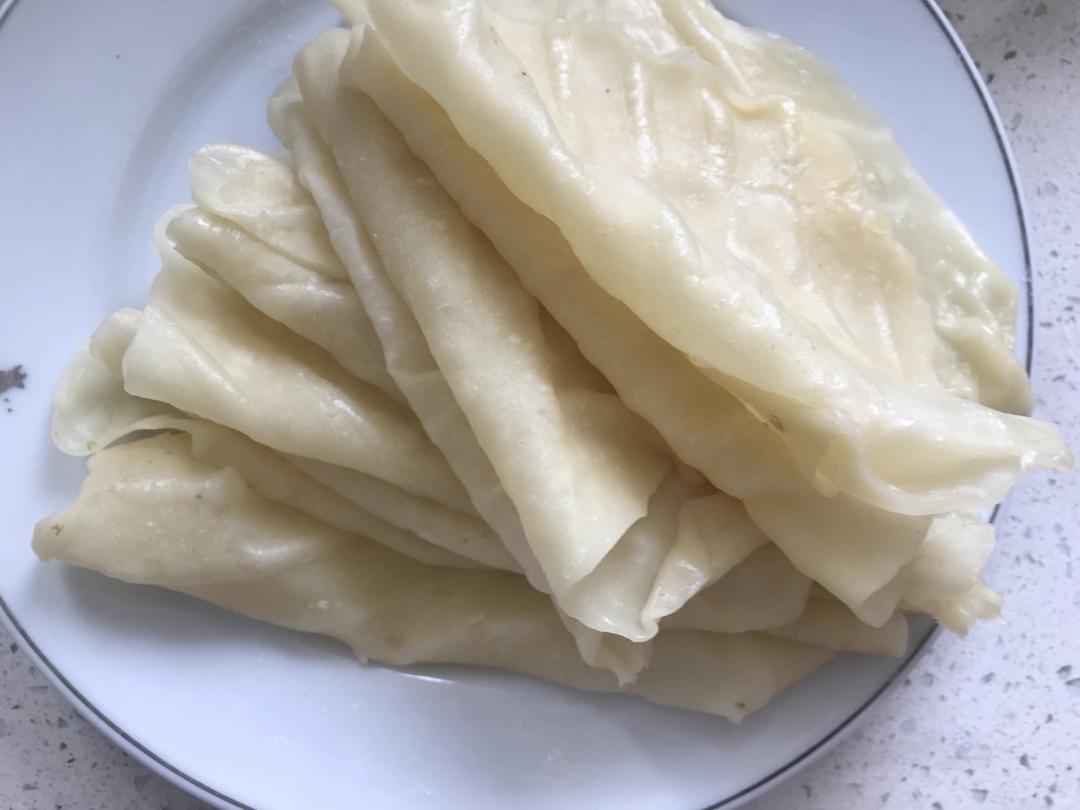 荷叶饼，水单饼