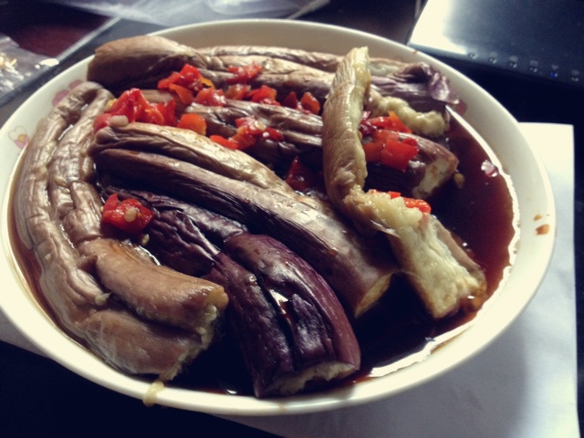 蒸茄子