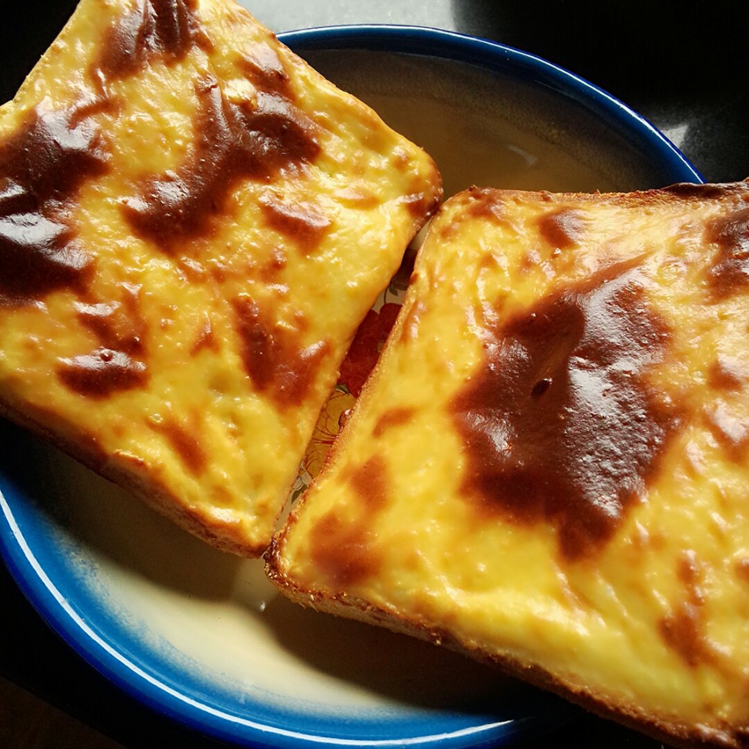 乳酪厚片（消耗吐司，奶油奶酪）