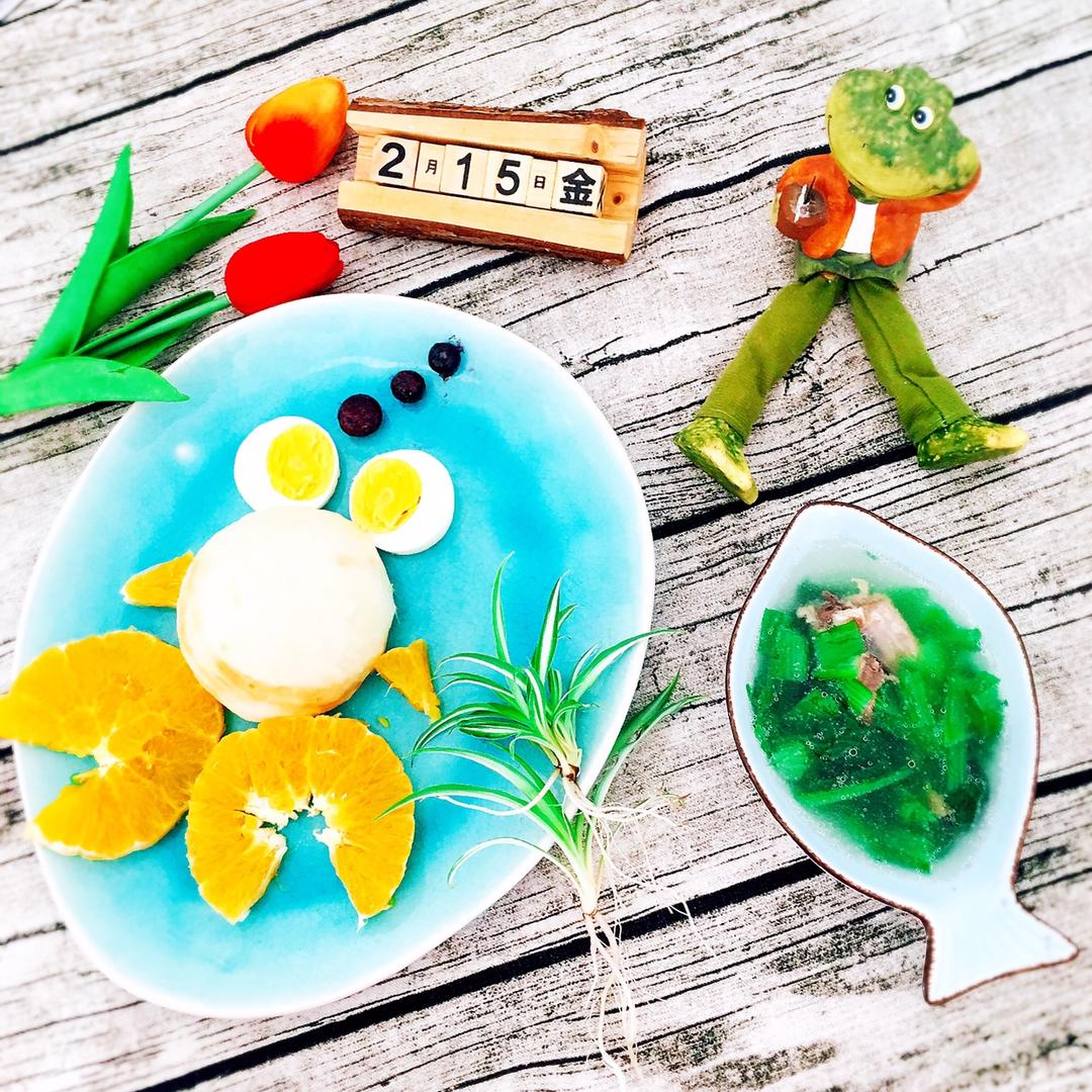 趣味早餐摆盘——小海狮